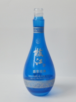 山東高白玻璃酒瓶